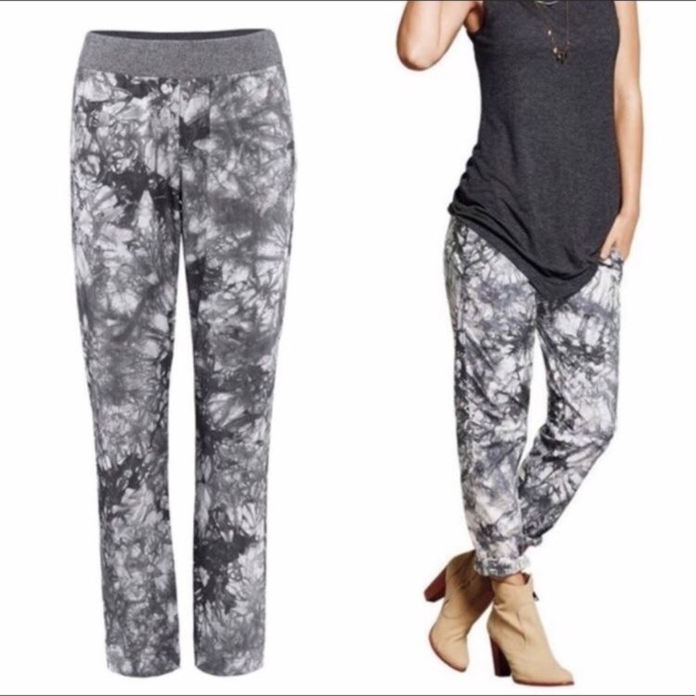 CABI women’s marble cotton joggers